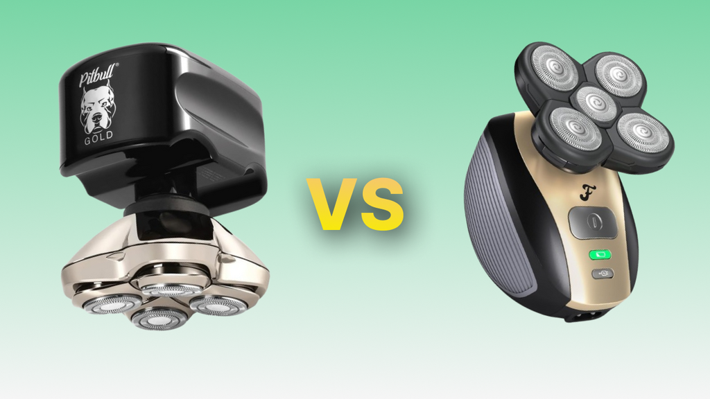 Skull Shaver Pitbull Gold PRO VS Freebird FlexSeries Head Shaver