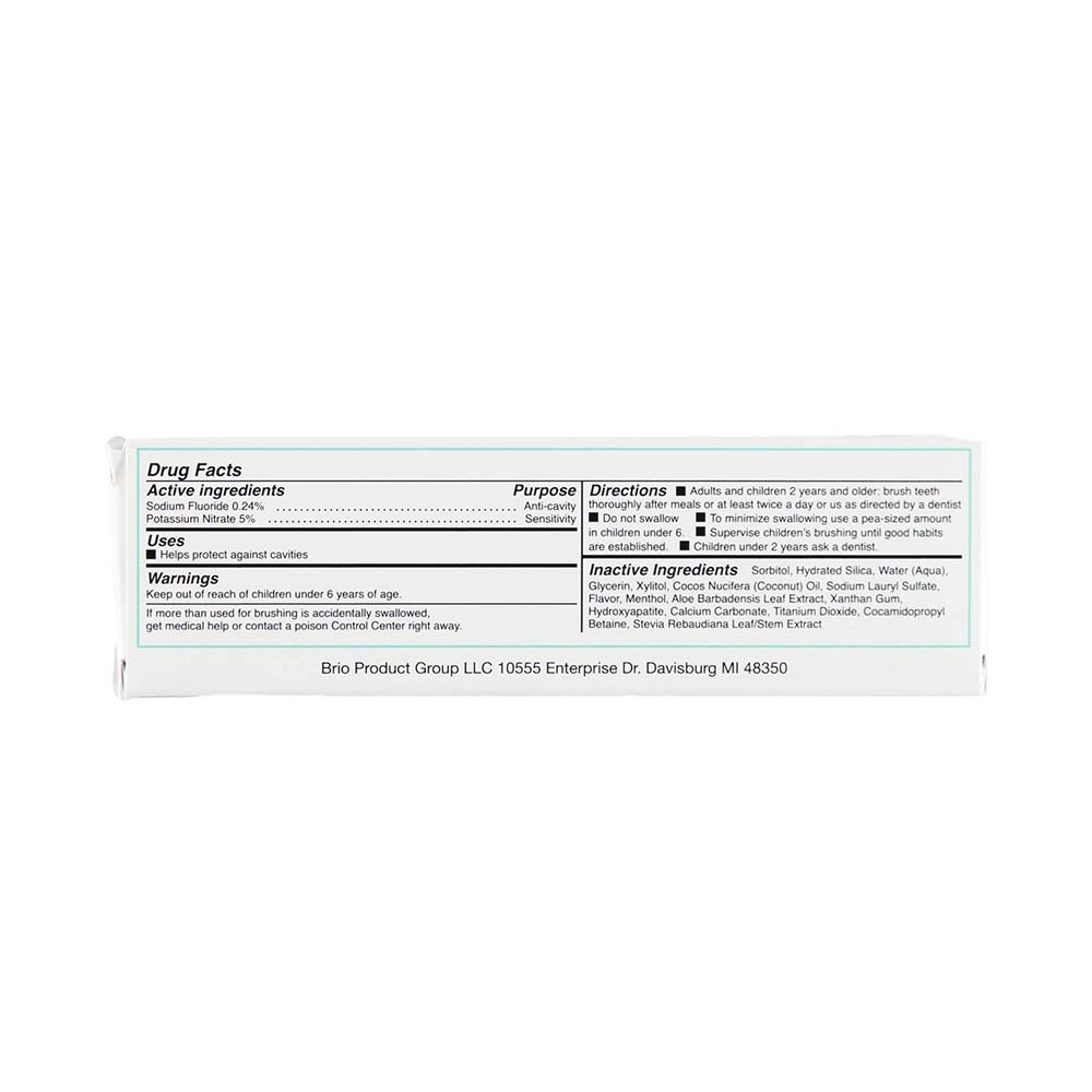 Ollie Fresh Mint Toothpaste (4 oz.) - Brio Product Group